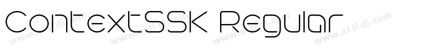 ContextSSK Regular字体转换 ContextSSK Regular字体转换